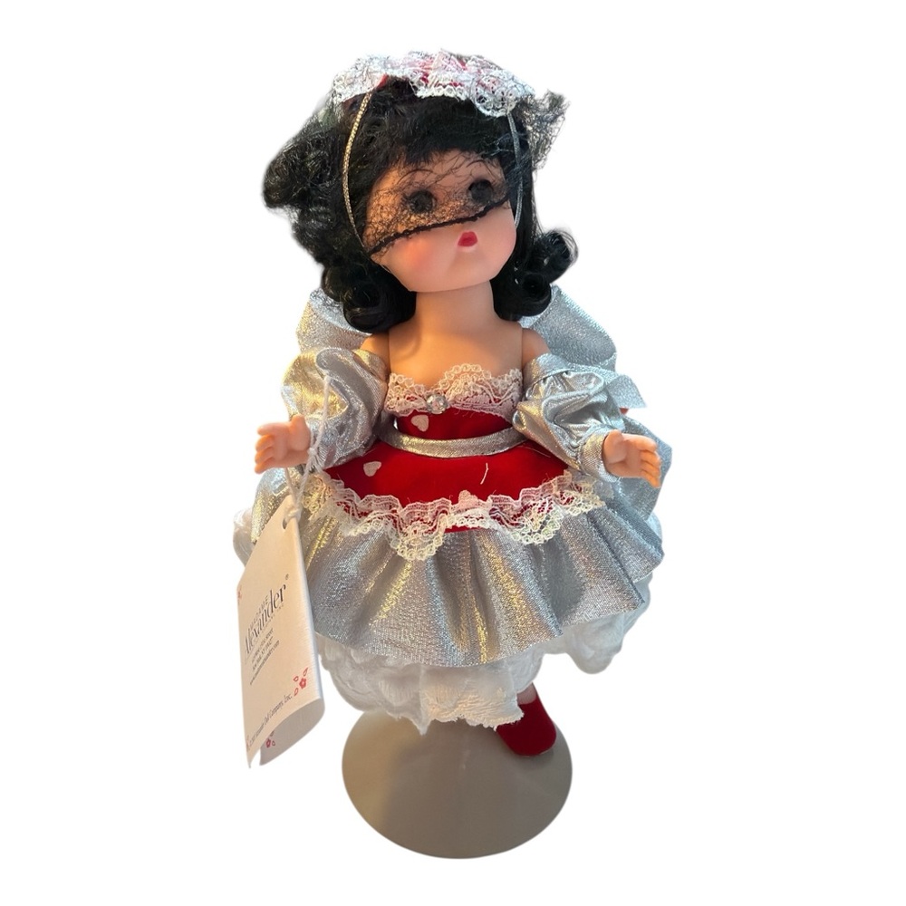 Madame Alexander Valentine Kisses collectible doll, model number 27050